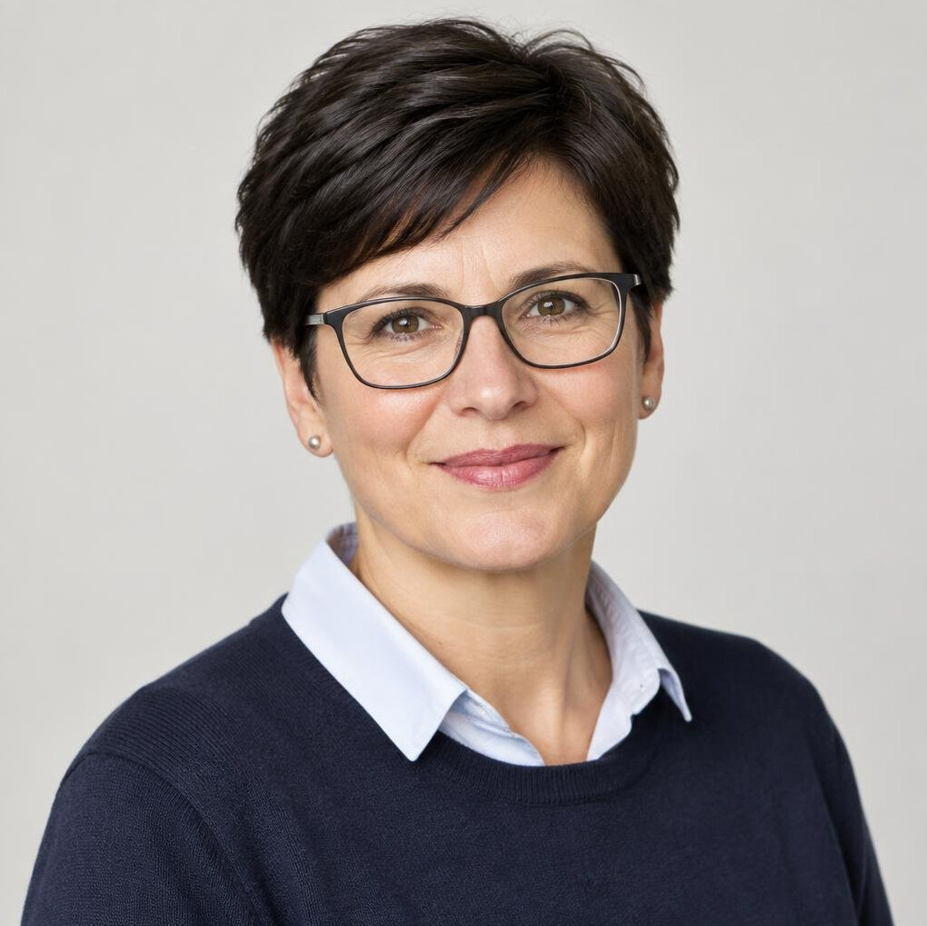 Studio portrait of a Slovenian female psychologist