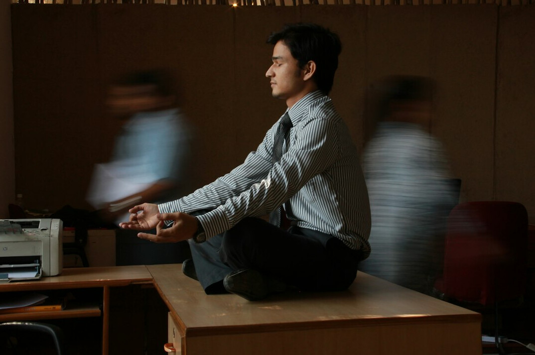 employees doing stretches